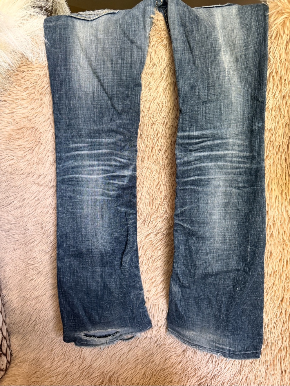 Big Star Women's Bootcut Jeans in Faded Blue Denim